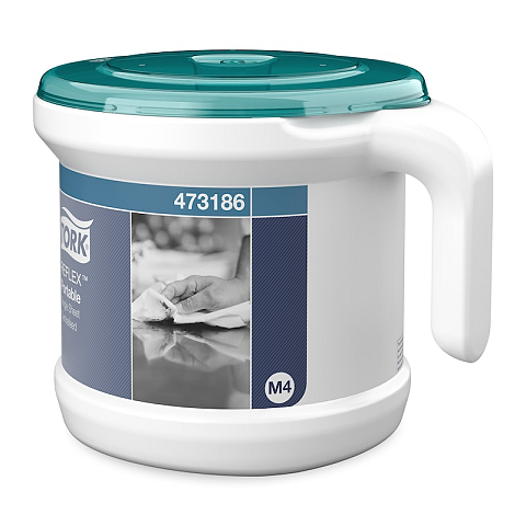 Tork 473186 Papierhandtuchspender Rollenpapier-Handtuchspender Türkis, Weiß
