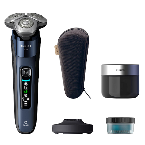 Philips i9000 X9003/30 Elektrischer Nass- und Trockenrasierer mit SkinIQ