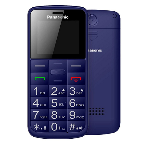 Panasonic KX-TU110 4,5 cm (1.77") Blau Funktionstelefon
