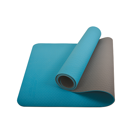Schildkröt Fitness 960068 Yoga-Matte Grün, Grau