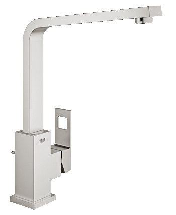 GROHE Eurocube Gebürsteter Stahl