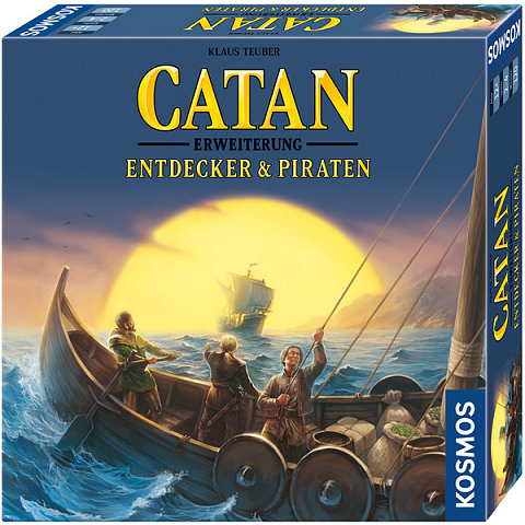 Kosmos CATAN - Erweiterung - Entdecker & Piraten