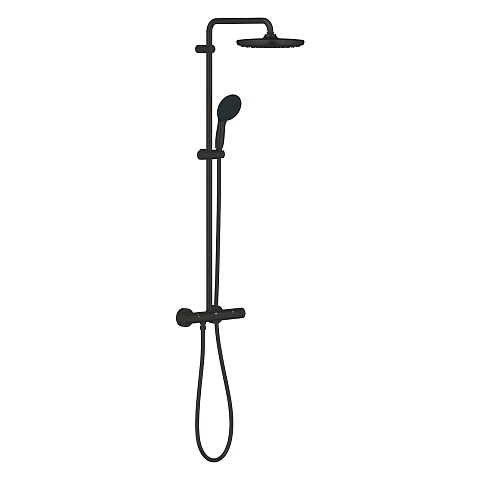 GROHE Vitalio Start System 250 Duschsystem Schwarz
