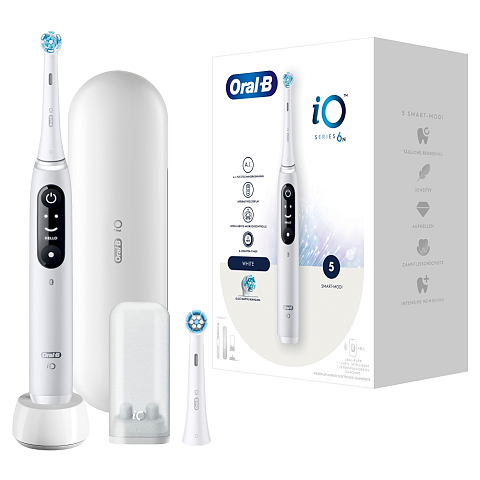 Oral-B 445234 Elektrische Zahnbürste Erwachsener Vibrierende Zahnbürste Weiß