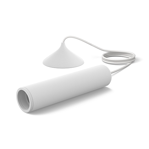 Philips Pendelleuchtenkordel für Filament-Lampen, medium, weiß