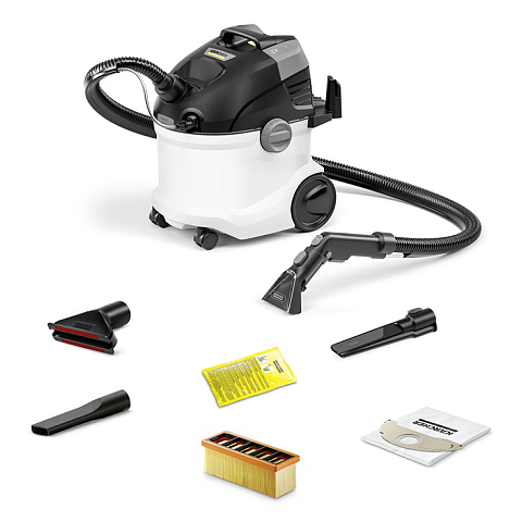 Kärcher SE 5 CAR Teppichreinigungsmaschine Handgeführt Schwarz, Weiß