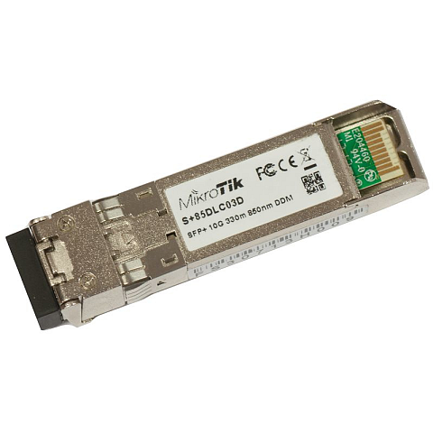 Mikrotik S+85DLC03D Netzwerk-Transceiver-Modul Faseroptik 10000 Mbit/s SFP+ 850 nm