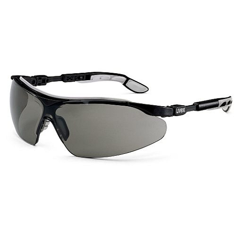 Uvex 9160076 Schutzbrille/Sicherheitsbrille Grau, Schwarz