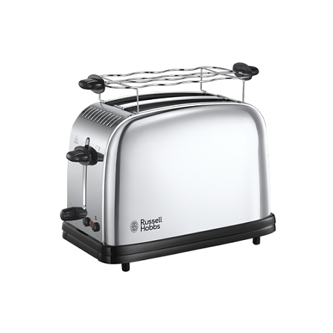 Russell Hobbs 23310-56 Toaster 6 2 Scheibe(n) 1670 W Schwarz, Edelstahl