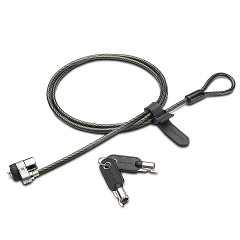 Lenovo Kensington MicroSaver Security Cable Lock Kabelschloss Schwarz 1,8 m