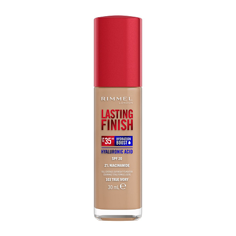 Rimmel Lasting Finish 30 ml Pumpenflasche Creme 103 True Ivory