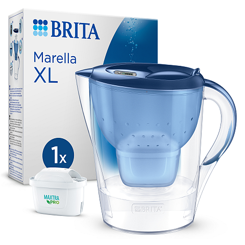 Brita Marella XL Manueller Wasserfilter 3,5 l Blau