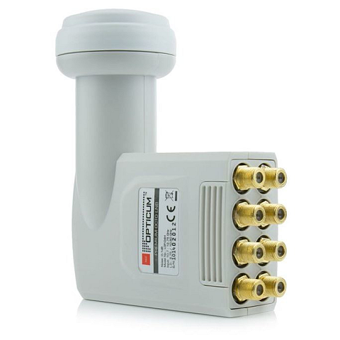 Opticum LOP 04H Rauscharmer Signalumsetzer 10,7 - 12,75 GHz Weiß