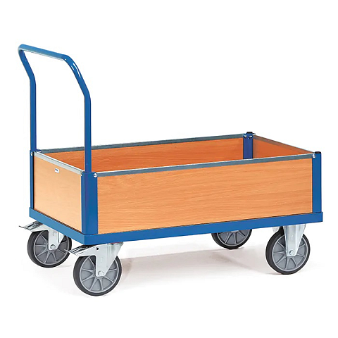 fetra 2562 Bollerwagen Sperrholz, Stahl Transportwagen
