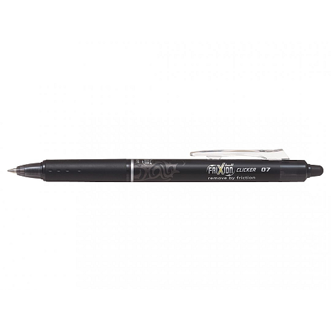 Pilot FriXion Anklippbarer versenkbarer Stift Schwarz 1 Stück(e)