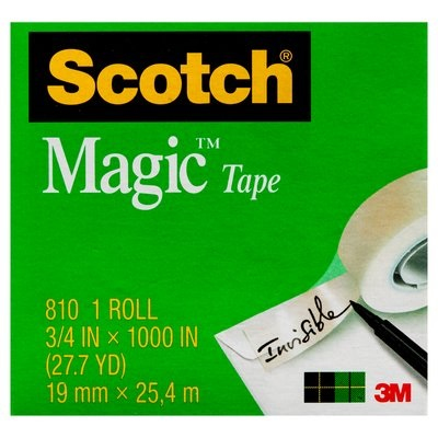 Scotch 810K4 25,4 m Transparent 1 Stück(e)