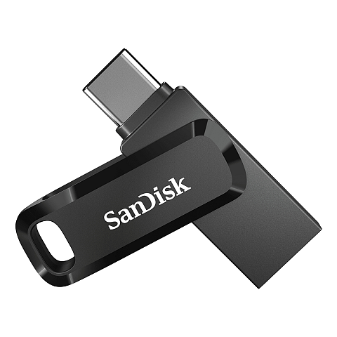 SanDisk Ultra Dual Drive USB-Stick 128 GB USB Type-A / USB Type-C 3.2 Gen 1 (3.1 Gen 1) Schwarz, Silber