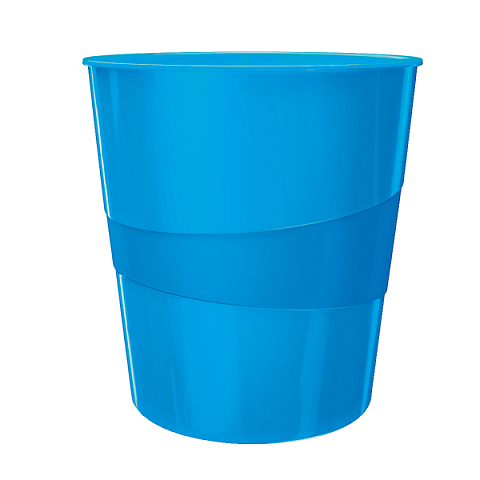 Leitz WOW Waste Bin Kunststoff Blau