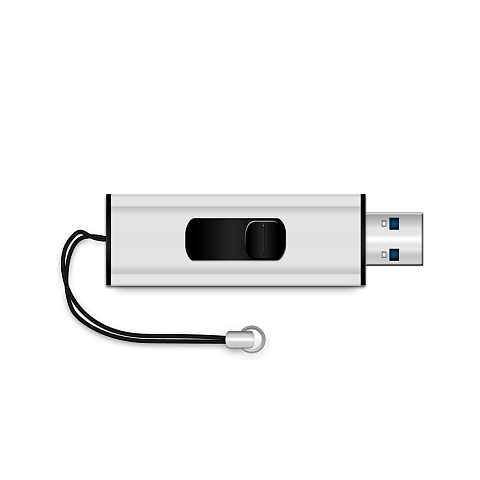 MediaRange MR914 USB-Stick 8 GB USB Typ-A 3.2 Gen 1 (3.1 Gen 1) Schwarz, Silber