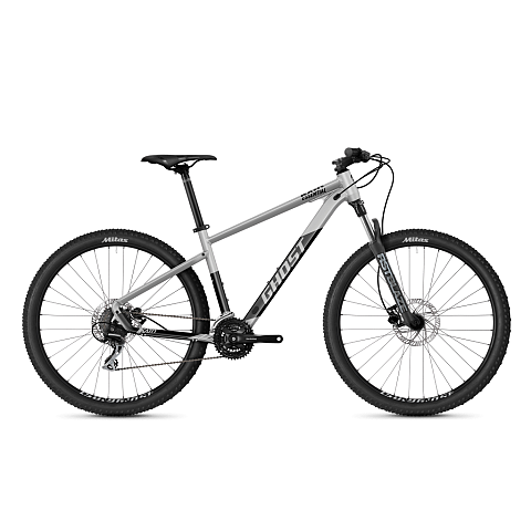 GHOST-Bikes Kato Essential 27.5 AL Mountainbike Aluminium Hellgrau