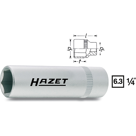 HAZET 850LG-8 Steckschlüsselaufsatz 1 Stück(e)