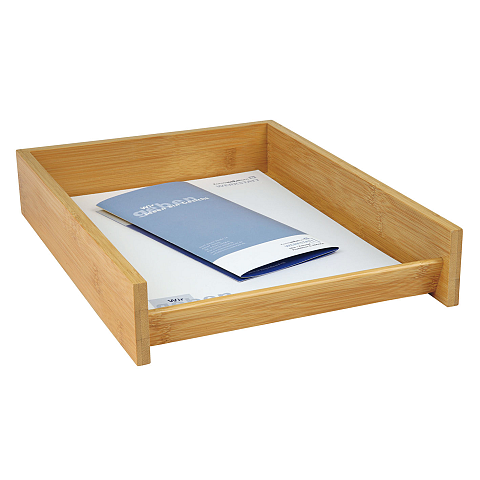 Wedo 61 807 Zeitschriftenständer Bambus Holz