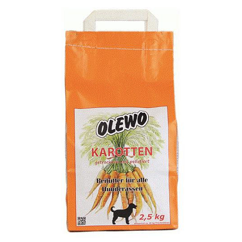 OLEWO Karotten-Pellets für Hunde