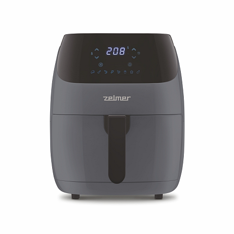 Zelmer ZAF5502G Fritteuse Einzelbild 5 l Eigenständig 1500 W Low Fat Fritteuse Schwarz, Grau