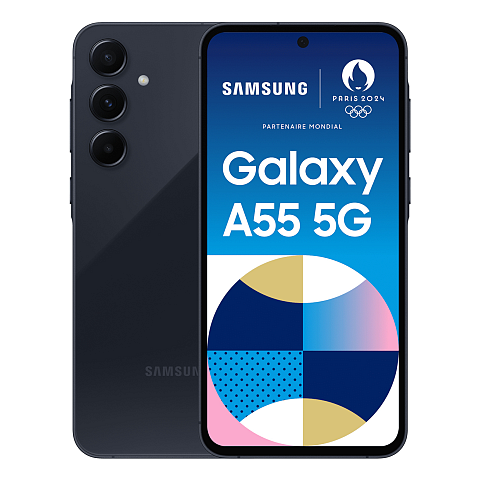 Samsung Galaxy A55 5G 16,8 cm (6.6") Dual-SIM Android 14 USB Typ-C 8 GB 256 GB 5000 mAh Navy