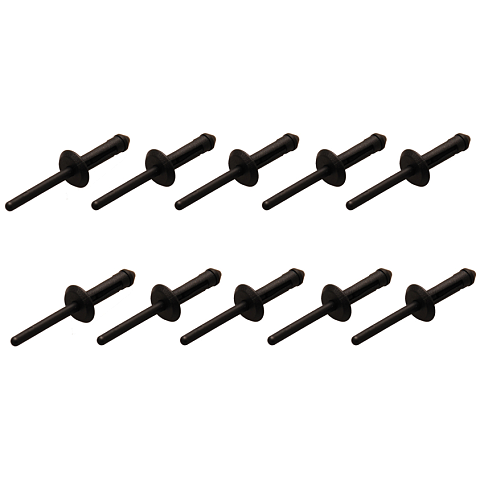 BGS technic 8463-2 Nietenzubehör Blindniete Schwarz 10 Stück(e)