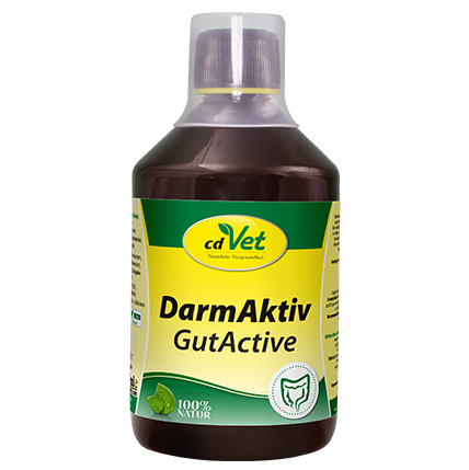 cdVet Naturprodukte DarmAktiv Hund & Katze 500 ml Katze / Hund Flüssigkeit