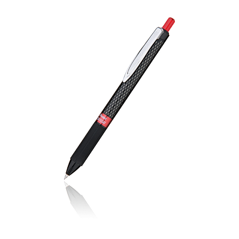 Pentel K497-B Gelstift Medium Ausziehbarer Gelschreiber Rot 1 Stück(e)