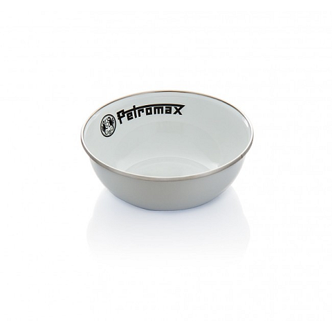 Petromax PX-BOWL-W Speiseschüssel Schüssel-Set 0,6 l Rund Emaillierter Stahl, Glas Weiß 2 Stück(e)