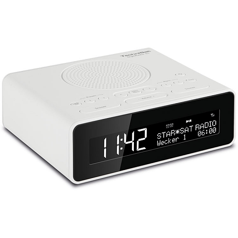TechniSat DigitRadio 51 Uhr Digital Weiß