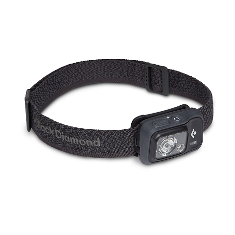Black Diamond Cosmo 350 Graphit Stirnband-Taschenlampe