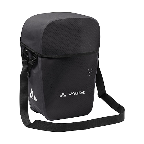 VAUDE Aqua Back Pro Single Hinten Fahrradtasche 24 l Thermoplastische Polyurethane (TPU), Polyurethan Schwarz