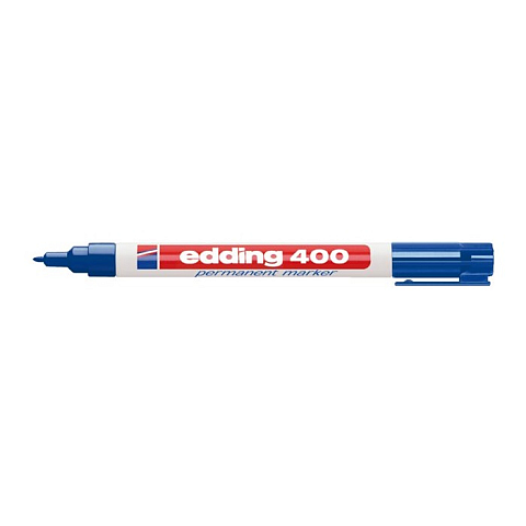 Edding 400 Permanent-Marker Blau 10 Stück(e)