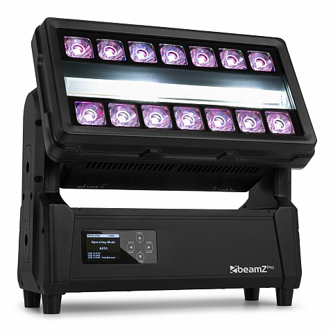 BeamZ Nuke1 Für die Nutzung im Innenbereich geeignet Disco-Stroboskoplicht Schwarz