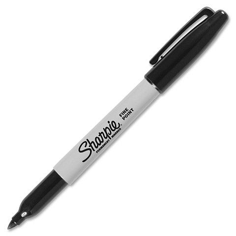 Sharpie Fine Permanent-Marker Schwarz