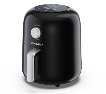 Sharp AF-GS404AE-B Fritteuse Einzelbild 4 l Eigenständig 1300 W Heißluftfritteuse Schwarz