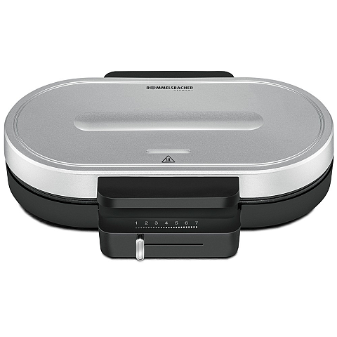 Rommelsbacher WA 1250 Waffeleisen 2 Waffel(n) 1250 W Silber
