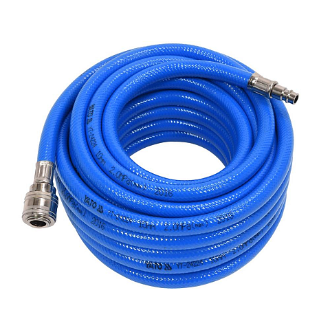 Yato YT-24224 Pneumatikschlauch 10 m 20 bar Blau