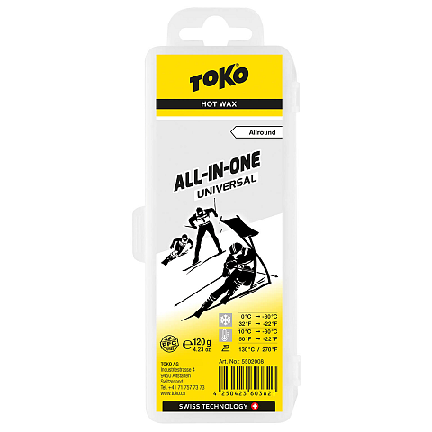 TOKO 5502008 Ski-&Snowboardwachs Ski/Snowboard Gleitwachs