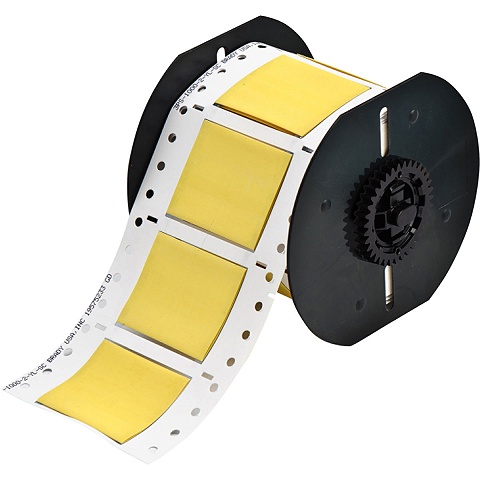 Brady B33D-1000-2-342YL Kabelmarkierer Gelb Polyolefin 250 Stück(e)