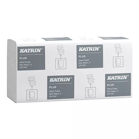 Katrin 61600 Papiertuch 90 Blätter Papier Weiß