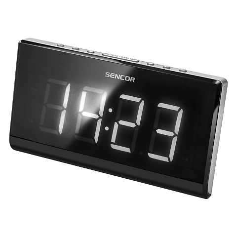 Sencor SRC 340 Radio Uhr Digital Schwarz