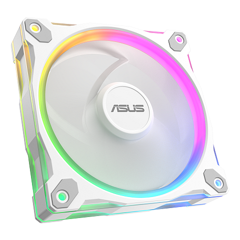 ASUS Prime MR120 Fan ARGB Reverse White Computergehäuse Ventilator 12 cm Weiß