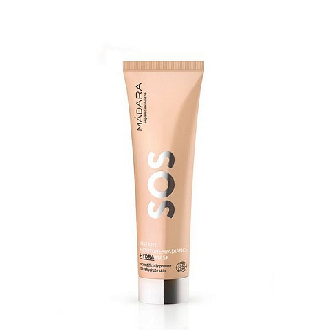 MÁDARA Cosmetics SOS HYDRA mask Moisture+Radiance Feuchtigkeitsspendende Maske Frauen 60 ml Creme