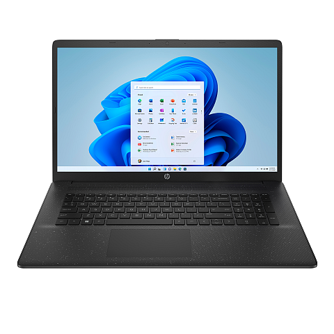 HP 17-cn3133ng Intel® Core™ i3 i3-N305 Laptop 43,9 cm (17.3") Full HD 8 GB DDR4-SDRAM 512 GB SSD Wi-Fi 6 (802.11ax) Windows 11 Home Schwarz