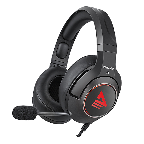 Savio SAVGH-VERTIGO Kopfhörer & Headset Kabelgebunden Helm Gaming Schwarz